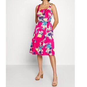 Lauren Ralph Lauren 🟣 Size 8 Floral Cocktail Dress **note
